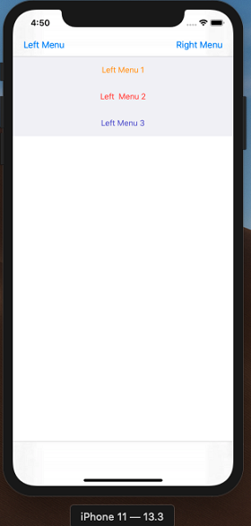SideMenu In Xamarin iOS